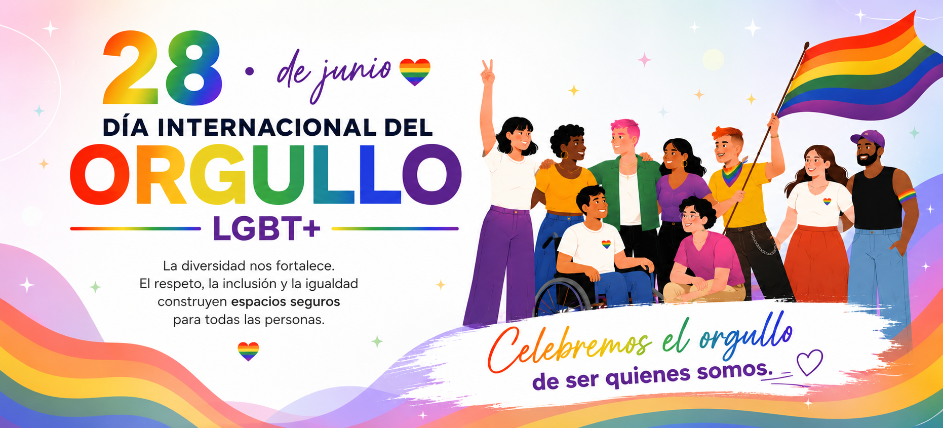 28 de junio Día internacional del orgullo LGTB